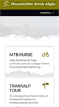 Mobile Screenshot of mtb-schule-allgaeu.de